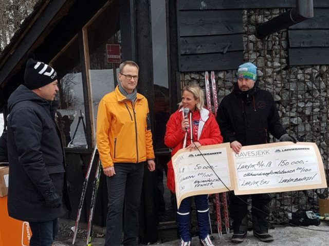 Gavedryss til Larvik ski